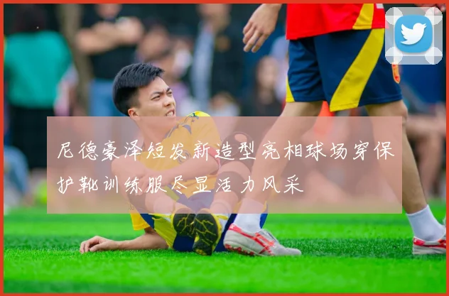 尼德豪泽短发新造型亮相球场穿保护靴训练服尽显活力风采